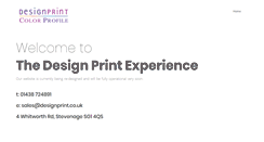 Desktop Screenshot of designprint.co.uk