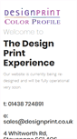 Mobile Screenshot of designprint.co.uk