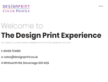 Tablet Screenshot of designprint.co.uk